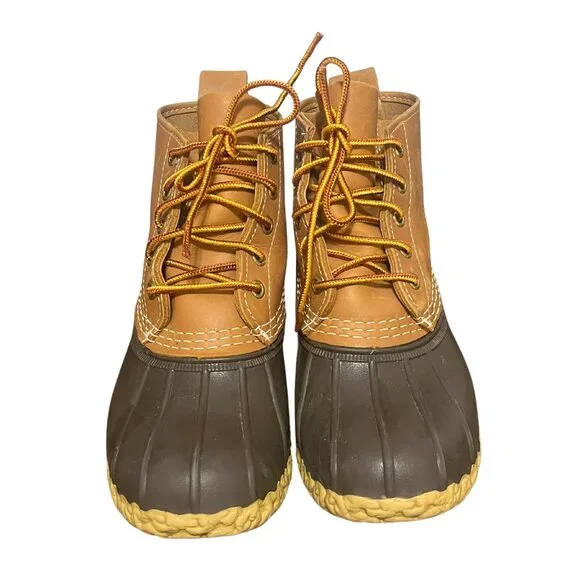 LL Bean Vintage Original Bean Boots Women's 6" size 6M fits like 7 - Picture 2 of 5